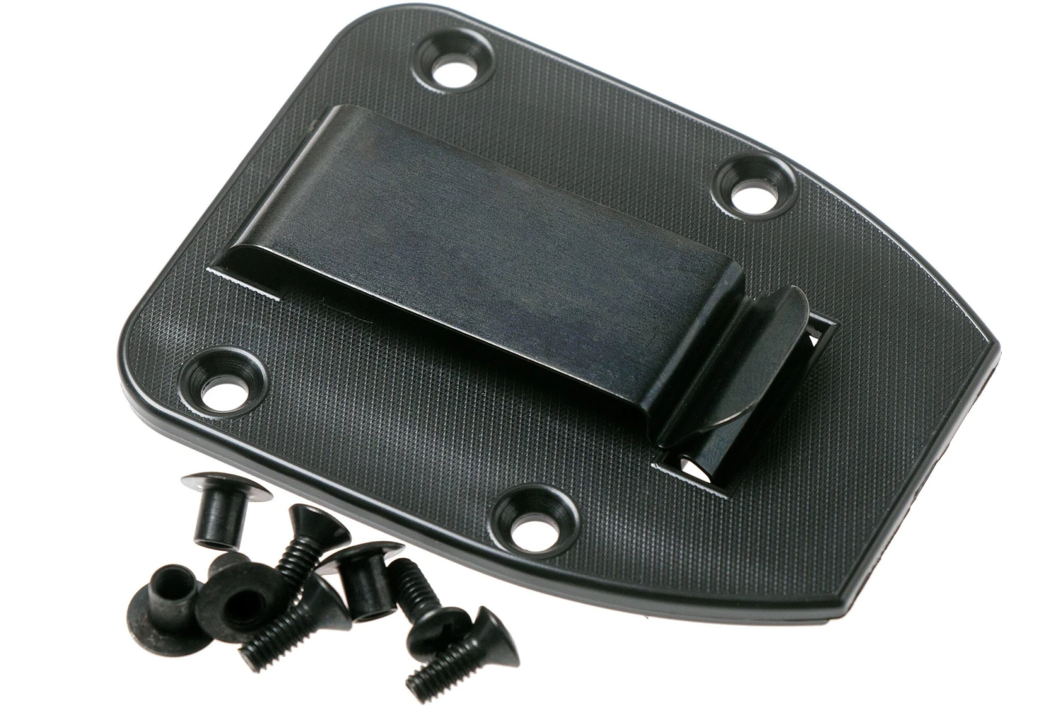 ESEE Model 3 Black Blade 3D Grey-Black G10 Cuchillo De Supervivencia 3PMB-002 Funda Negra + Clip Para Cintur贸n - Imagen 7