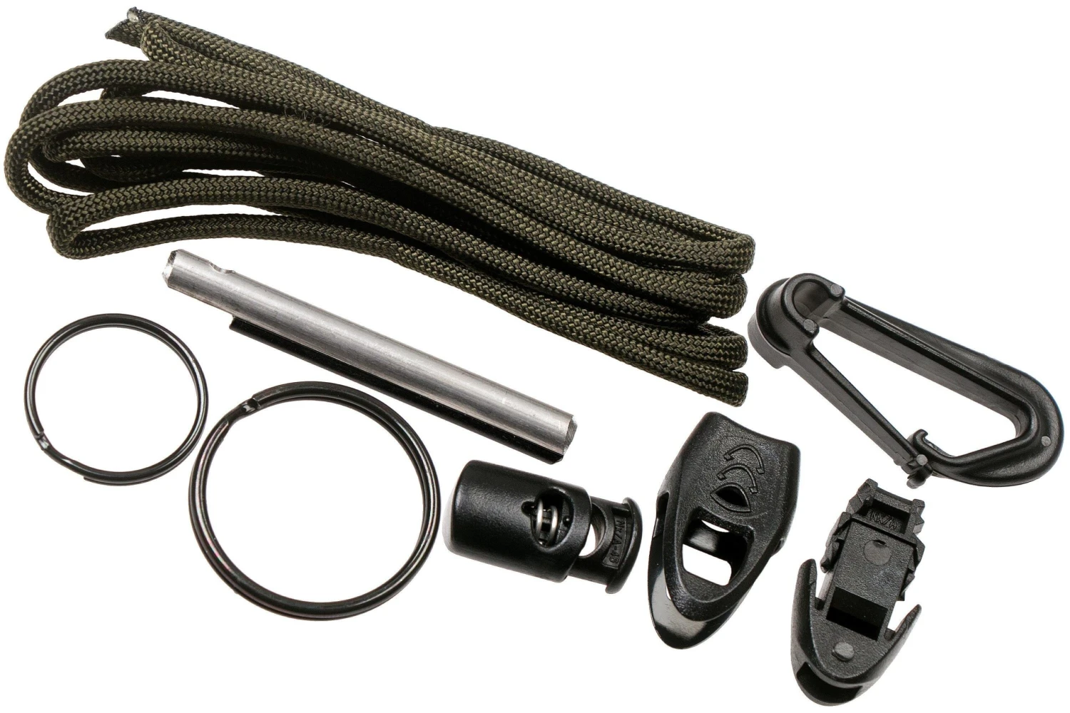 ESEE Izula Venom Green IZULA-VGKIT, Kit De Supervivencia Con Funda Y Yesquero - Imagen 7