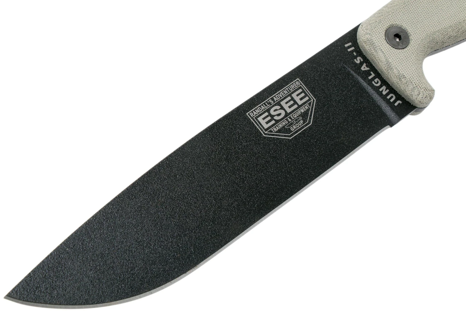 ESEE Junglas 2 Black, JUNGLAS-II Cuchillo De Supervivencia, Funda Kydex, Compatible Con MOLLE - Imagen 3