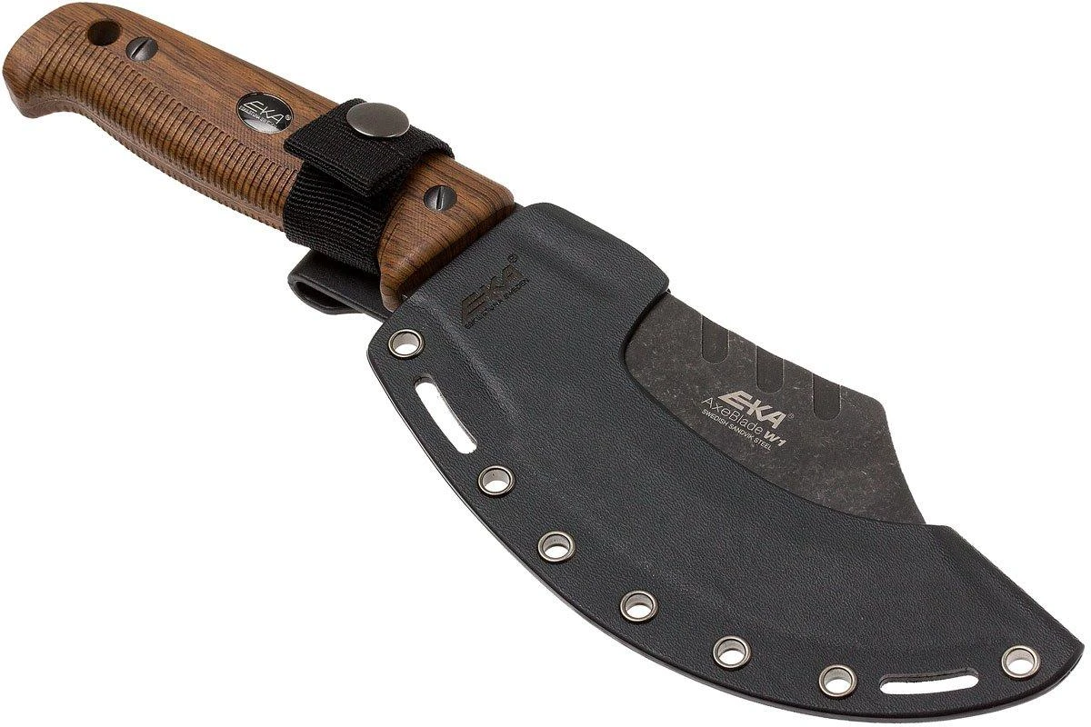 EKA AxeBlade W1, G10 Con Patrón De Madera, 814302 - Imagen 8
