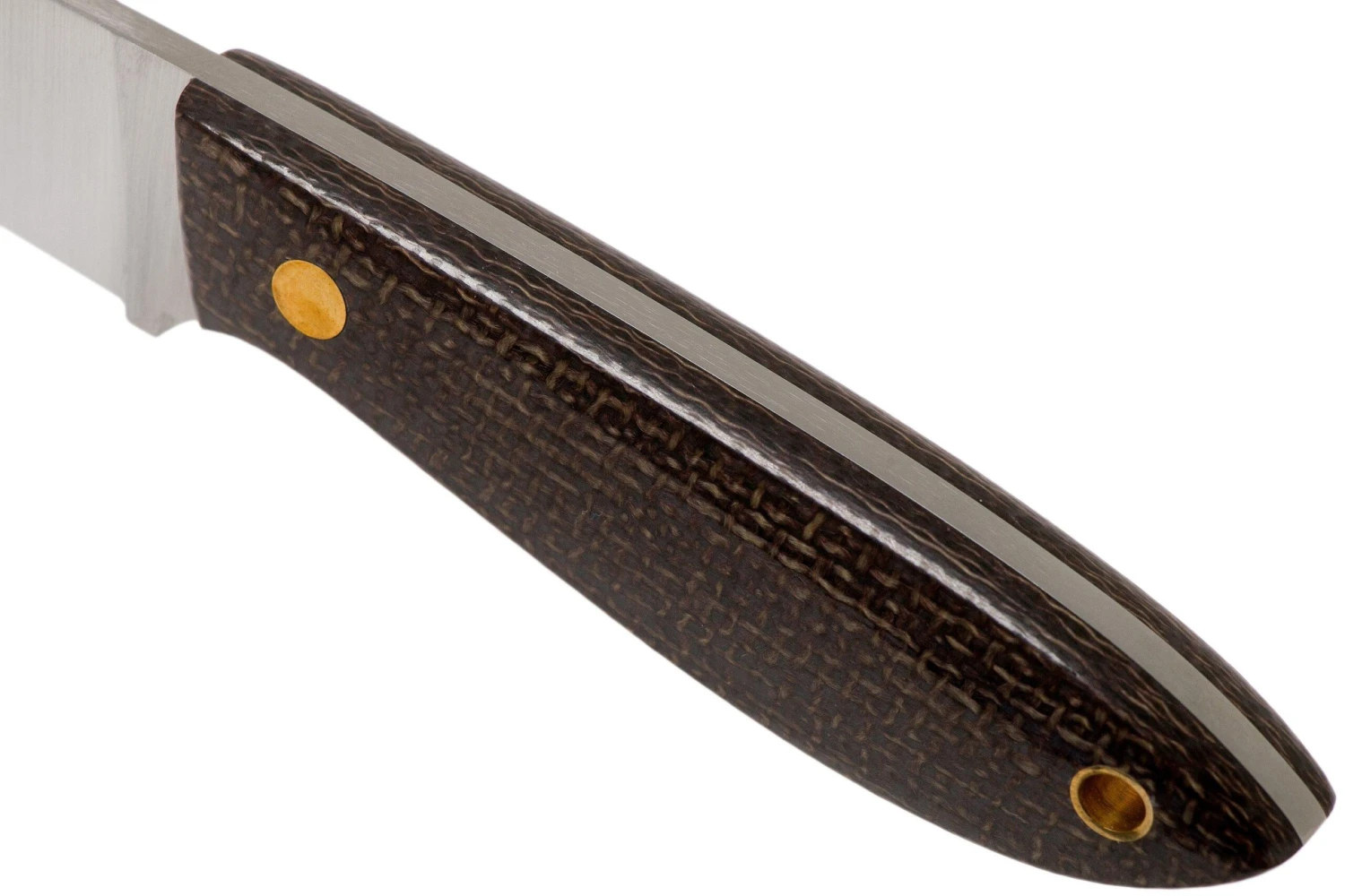Brisa Bobtail 80, 036-L Flat Bison Micarta, Cuchillo De Caza - Imagen 5