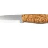 Brisa Trapper 95, N690Co Scandi, Stabilized Curly Birch, Cuchillo Fijo