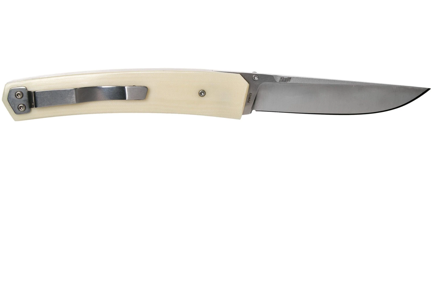 Brisa Piili 85 Ivory Micarta 2861 Navaja, Jukka Hankala Design - Imagen 2