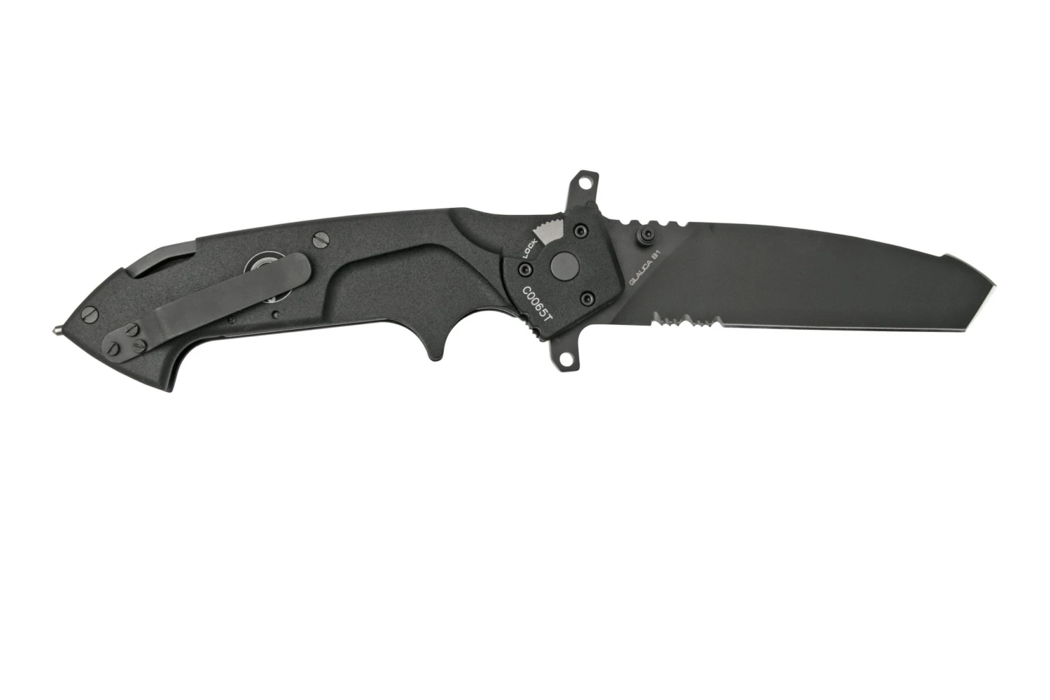 Extrema Ratio Glauca B1 Tanto, Black 04.1000.0139/BLK Navaja - Imagen 2