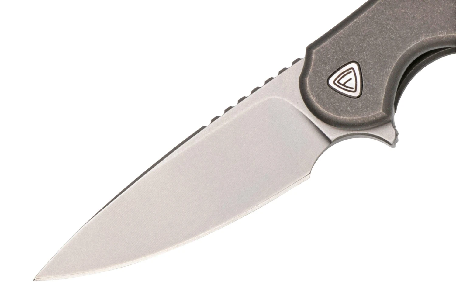 Ferrum Forge Micro Stinger Stonewashed Grey MCS-SW Navaja Llavero - Imagen 3