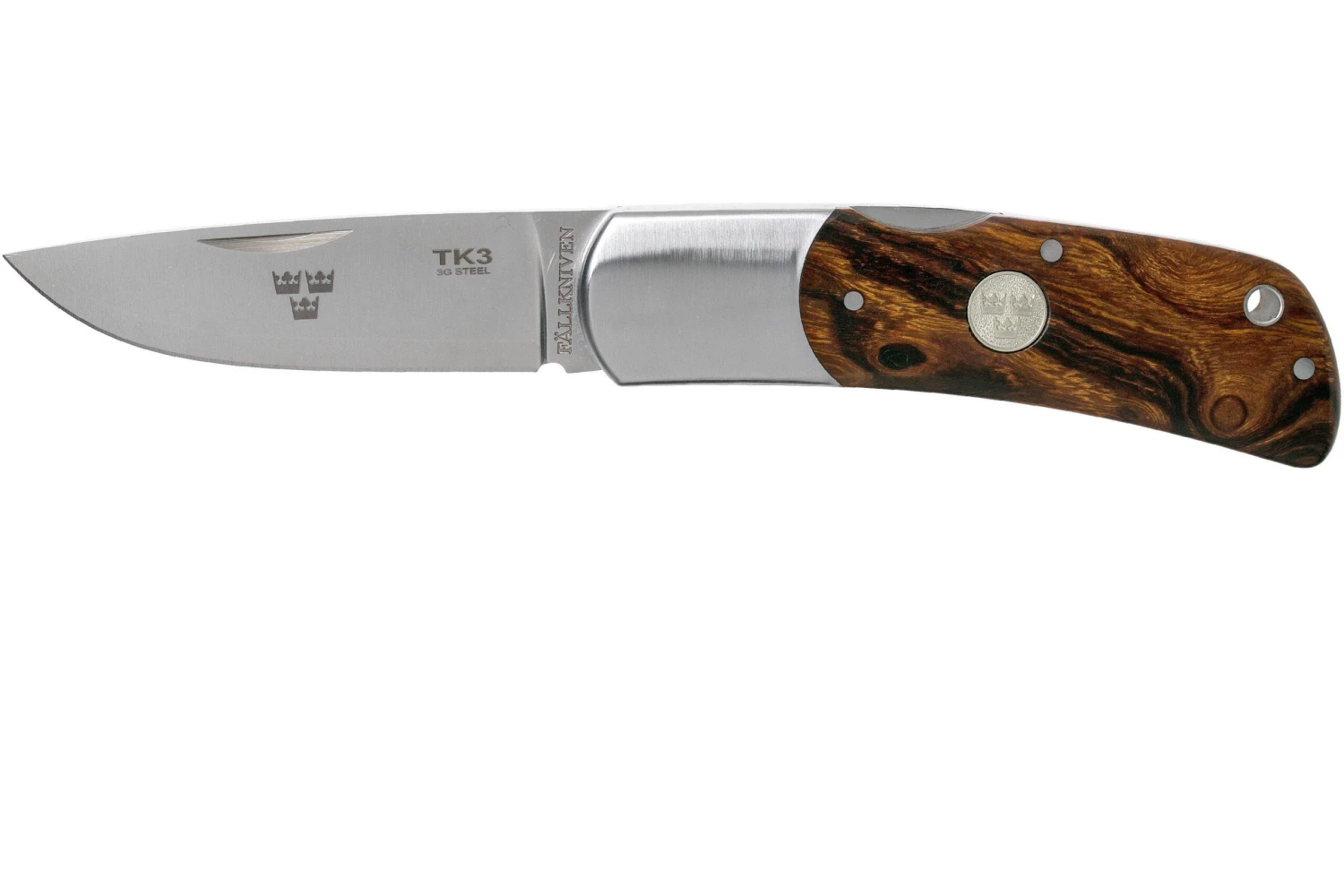 Fällkniven TK3 TRE Kronor Desert Ironwood TK3ic Cuchillo De Caballero