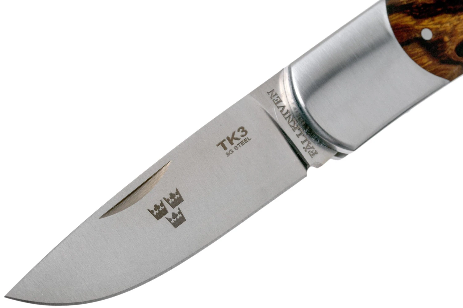 Fällkniven TK3 TRE Kronor Desert Ironwood TK3ic Cuchillo De Caballero - Imagen 3