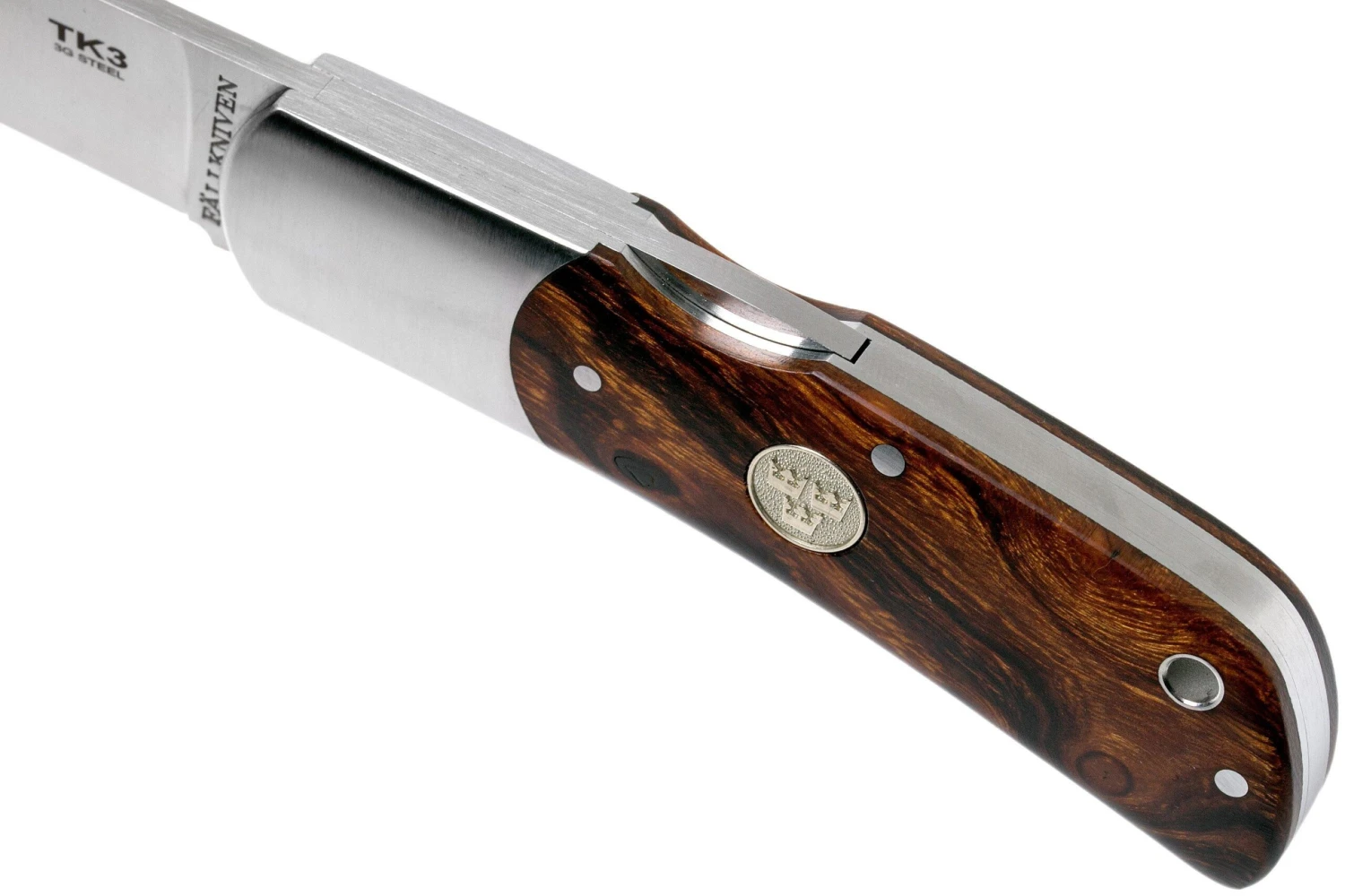 Fällkniven TK3 TRE Kronor Desert Ironwood TK3ic Cuchillo De Caballero - Imagen 7