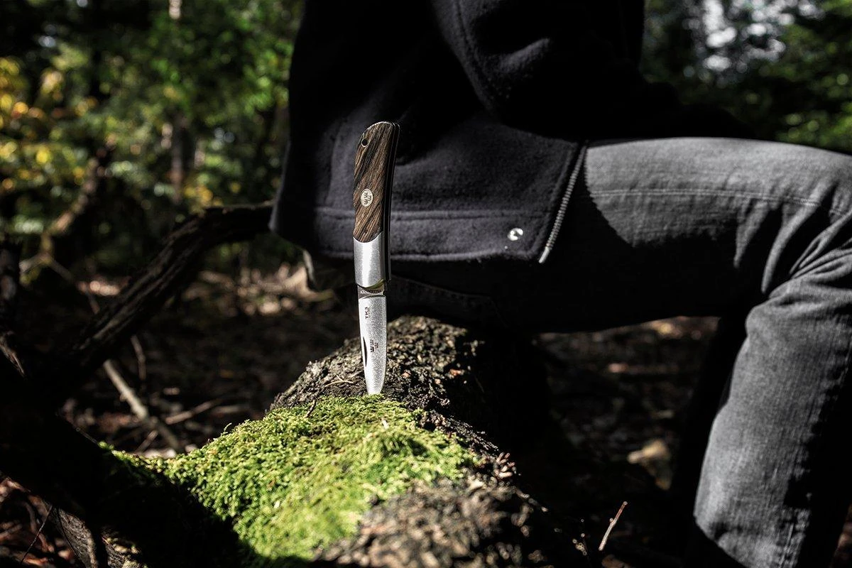 Fällkniven TK3 TRE Kronor Desert Ironwood TK3ic Cuchillo De Caballero - Imagen 10