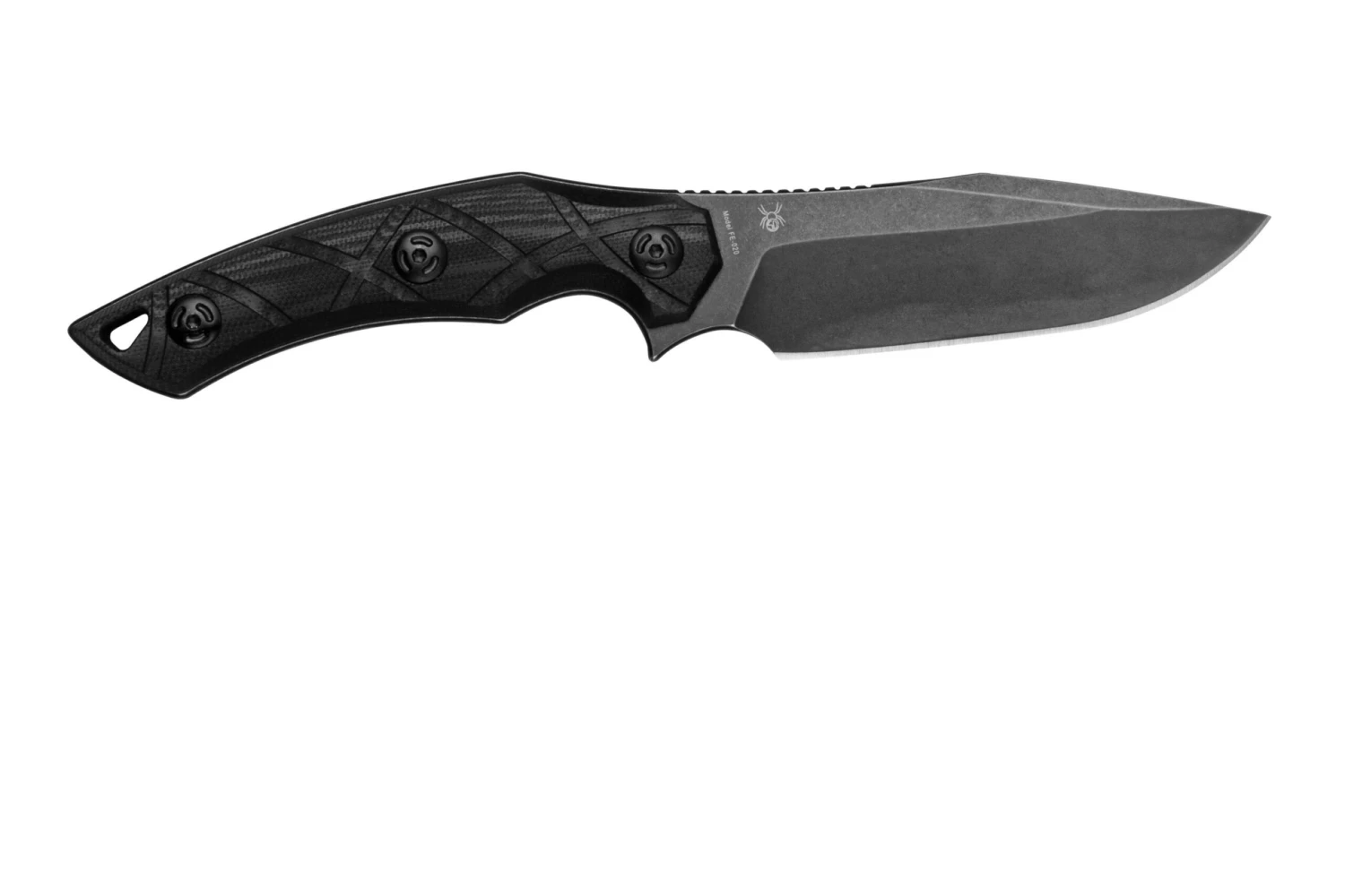 Fox Edge Lycosa 2, Black G10, FE-020 Cuchillo Fijo - Imagen 2