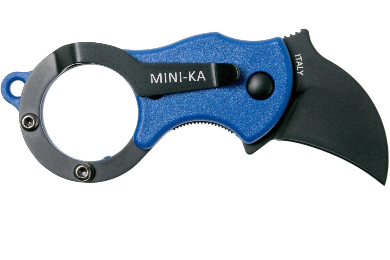 Fox Mini-KA FX-535BLB Blue & Black, Navaja Llavero Karambit - Imagen 2