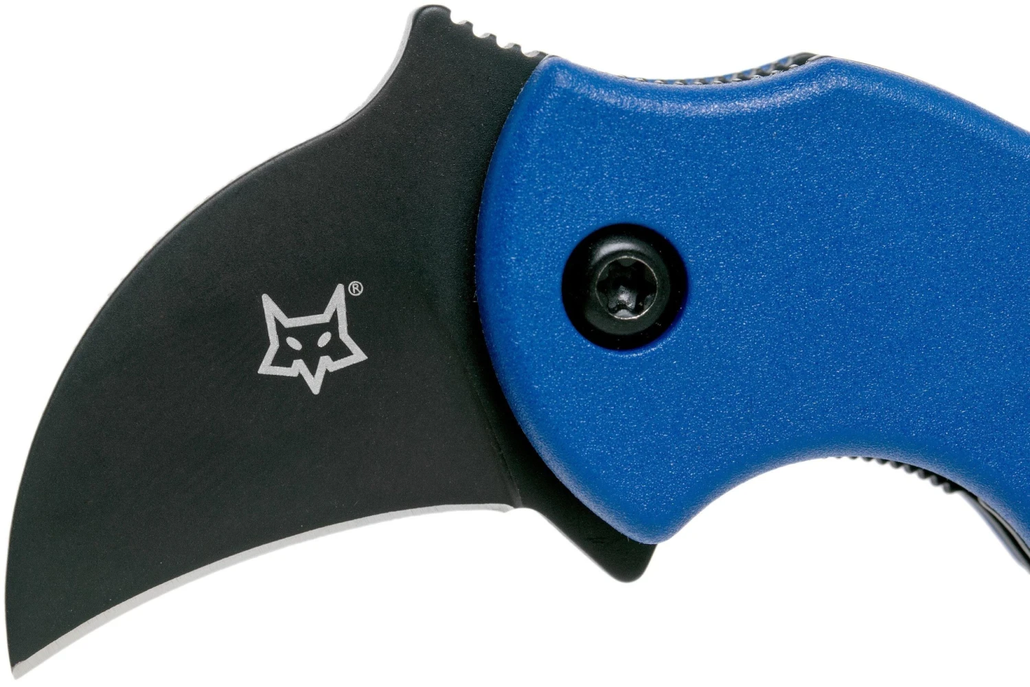 Fox Mini-KA FX-535BLB Blue & Black, Navaja Llavero Karambit - Imagen 3