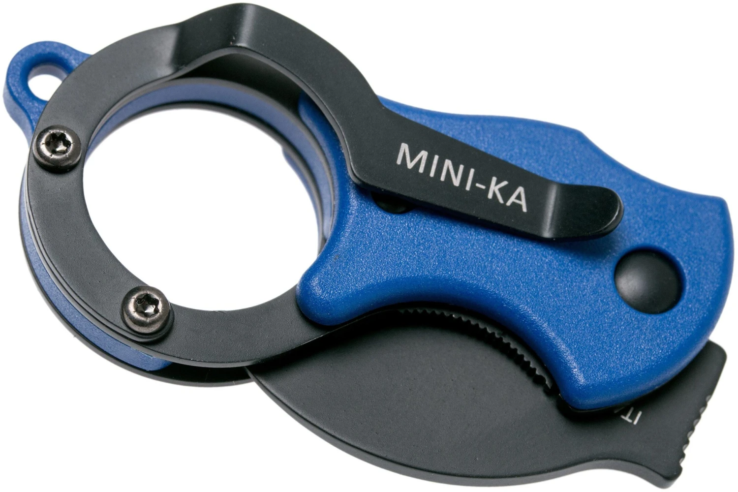 Fox Mini-KA FX-535BLB Blue & Black, Navaja Llavero Karambit - Imagen 4