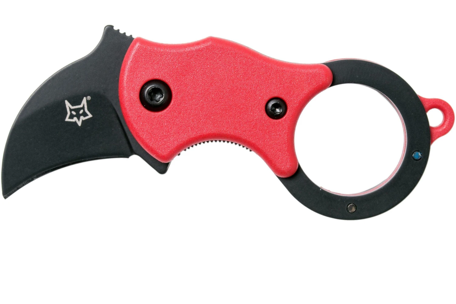 Fox Mini-KA FX-535RB Red & Black, Navaja Llavero Karambit