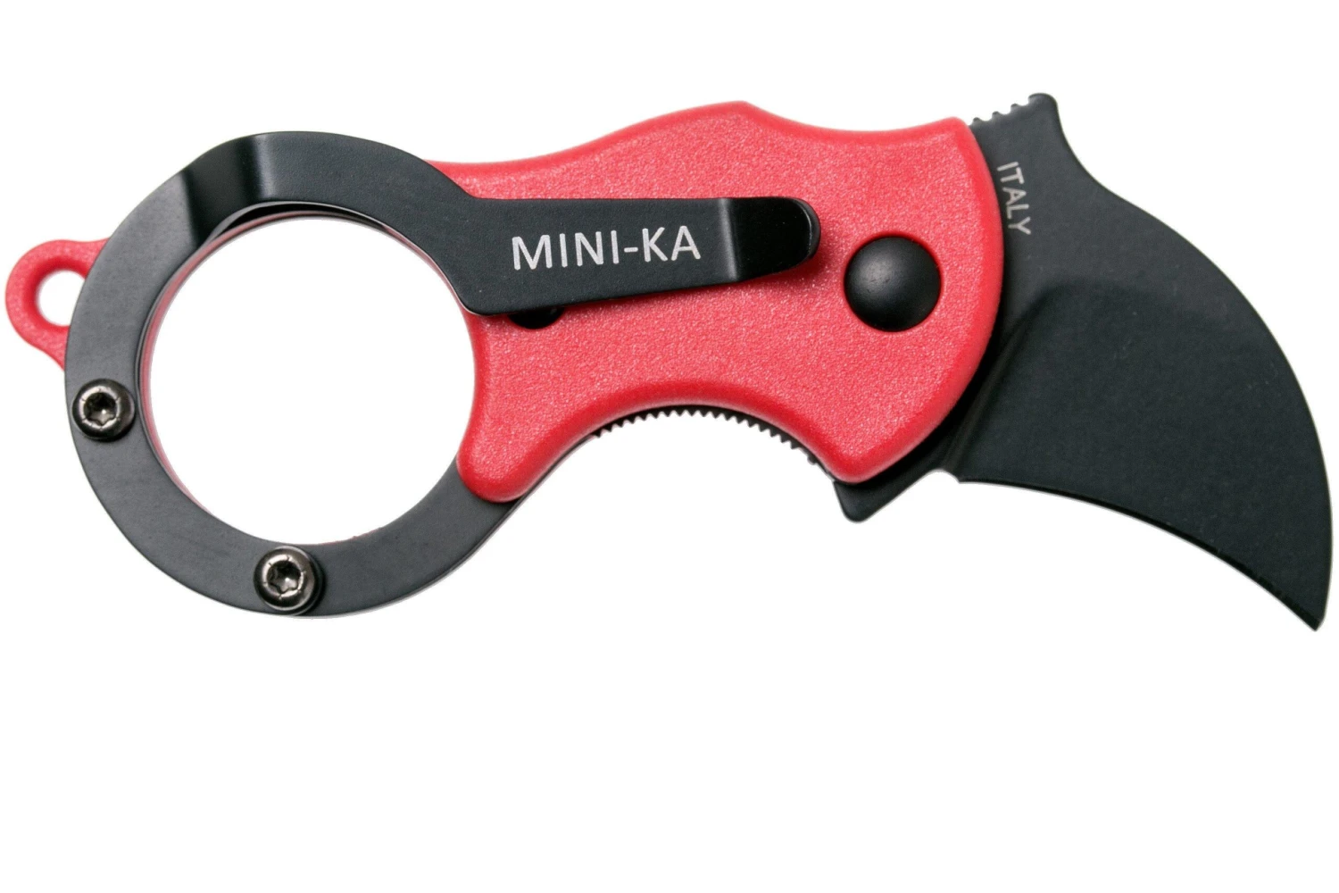 Fox Mini-KA FX-535RB Red & Black, Navaja Llavero Karambit - Imagen 2