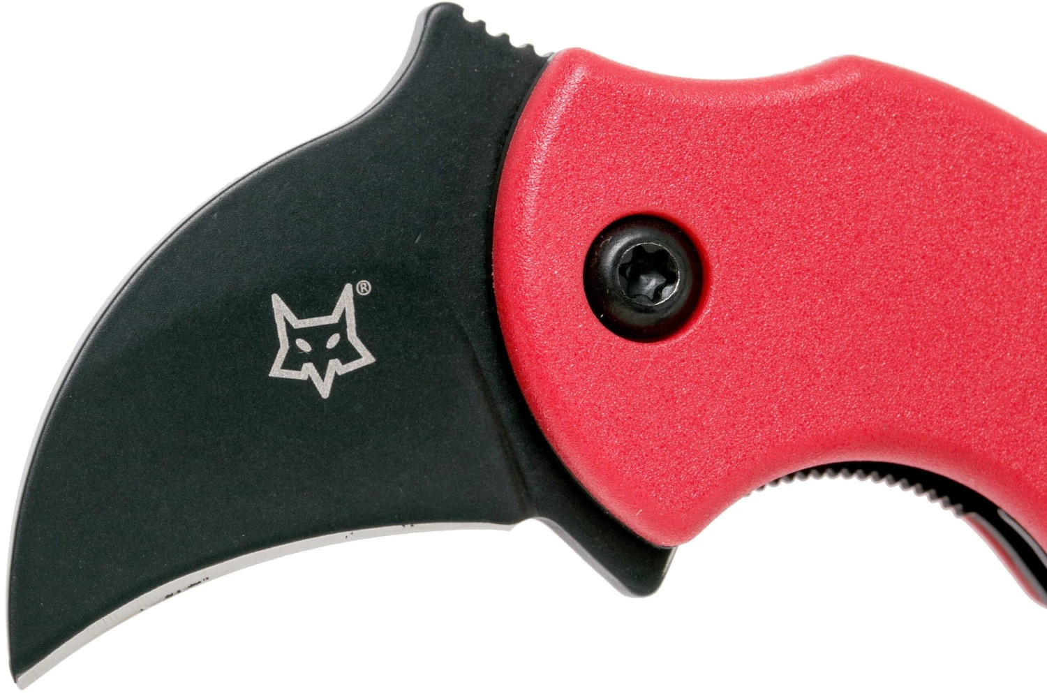 Fox Mini-KA FX-535RB Red & Black, Navaja Llavero Karambit - Imagen 3