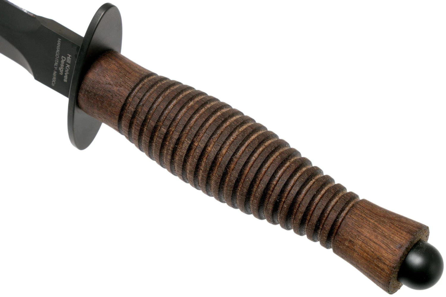 Fox Fairbairn Sykes FX-592WAF Mango De Nogal, Hill Knives Design - Imagen 4