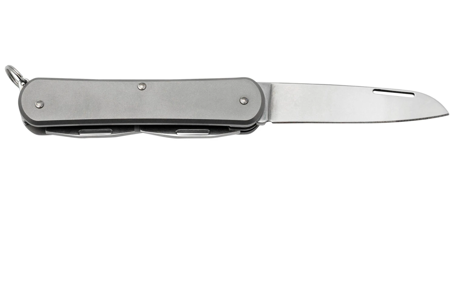 FOX Vulpis FX-VP130-3TI, M390, Sandblasted Titanium, Navaja - Imagen 2