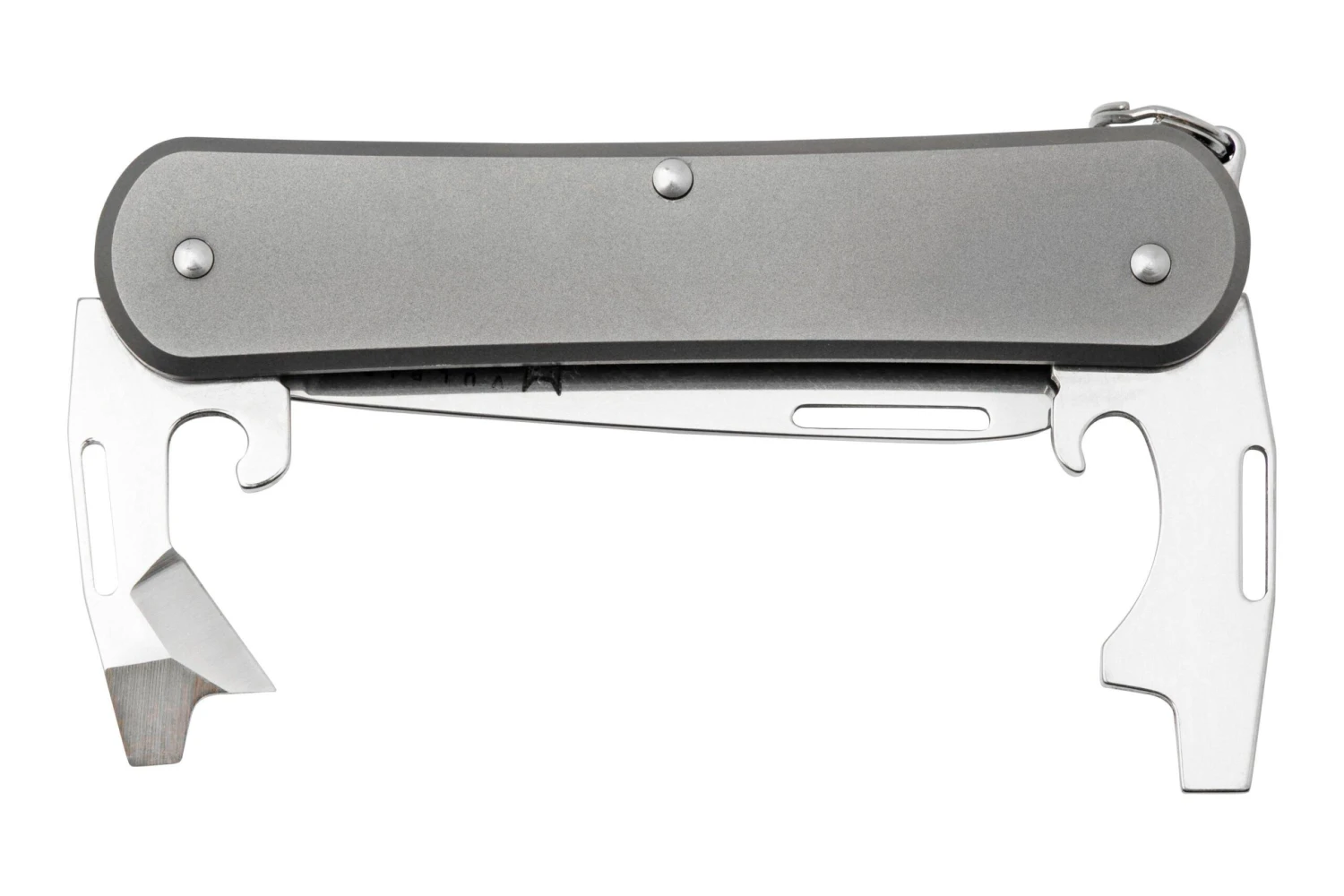 FOX Vulpis FX-VP130-3TI, M390, Sandblasted Titanium, Navaja - Imagen 4