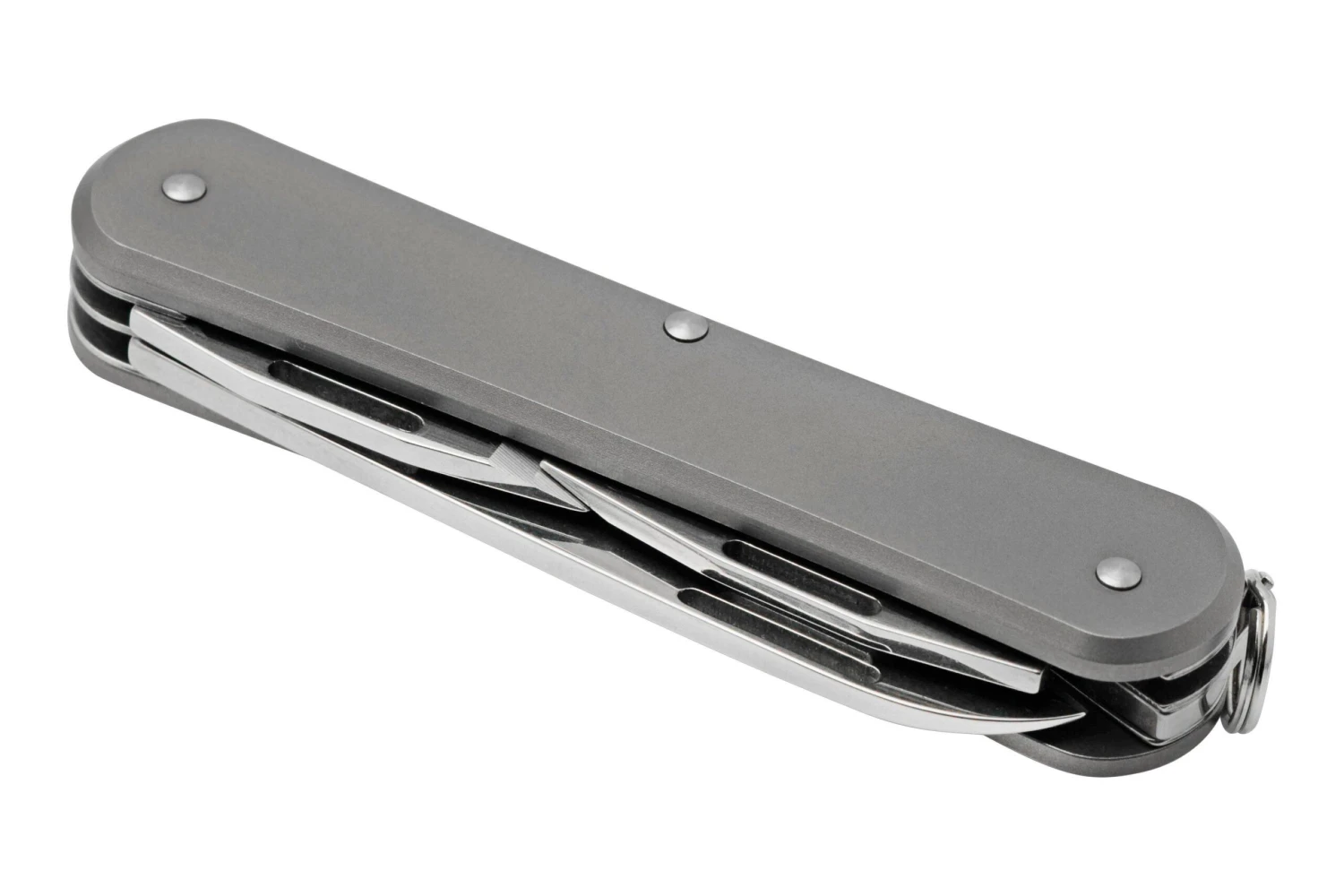 FOX Vulpis FX-VP130-3TI, M390, Sandblasted Titanium, Navaja - Imagen 5