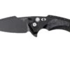 Hogue X5 4 Spearpoint 34559 Buttonlock Flipper Navaja, Black Finish"