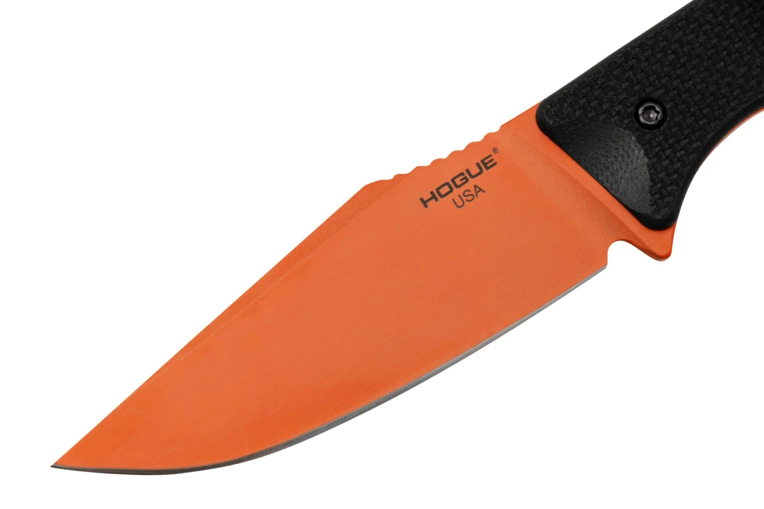 Hogue Extrak 35864 Orange Cerakote, Cuchillo De Caza Con Funda De Kydex - Imagen 3