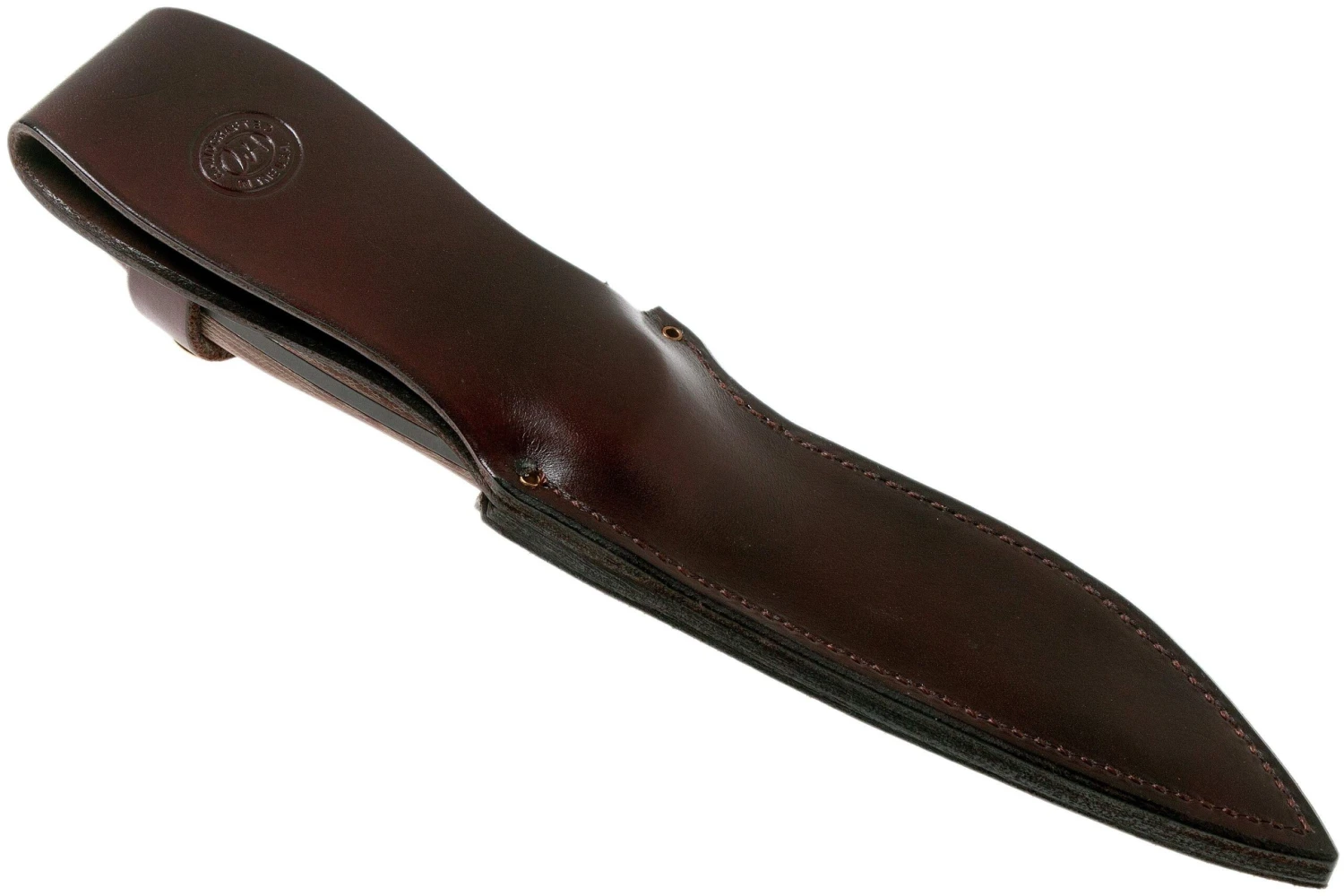 Rick Hinderer Ranch Harpoon Spanto Black DLC Natural Micarta Cuchillo De Supervivencia - Imagen 7