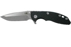 Rick Hinderer XM-18 3” Spanto Gen 4 CPM 20CV Black G10, Battle Blue, Navaja