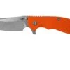 Rick Hinderer XM-24 4" Gen6 Sheepfoot 20CV, Orange G10 Navaja