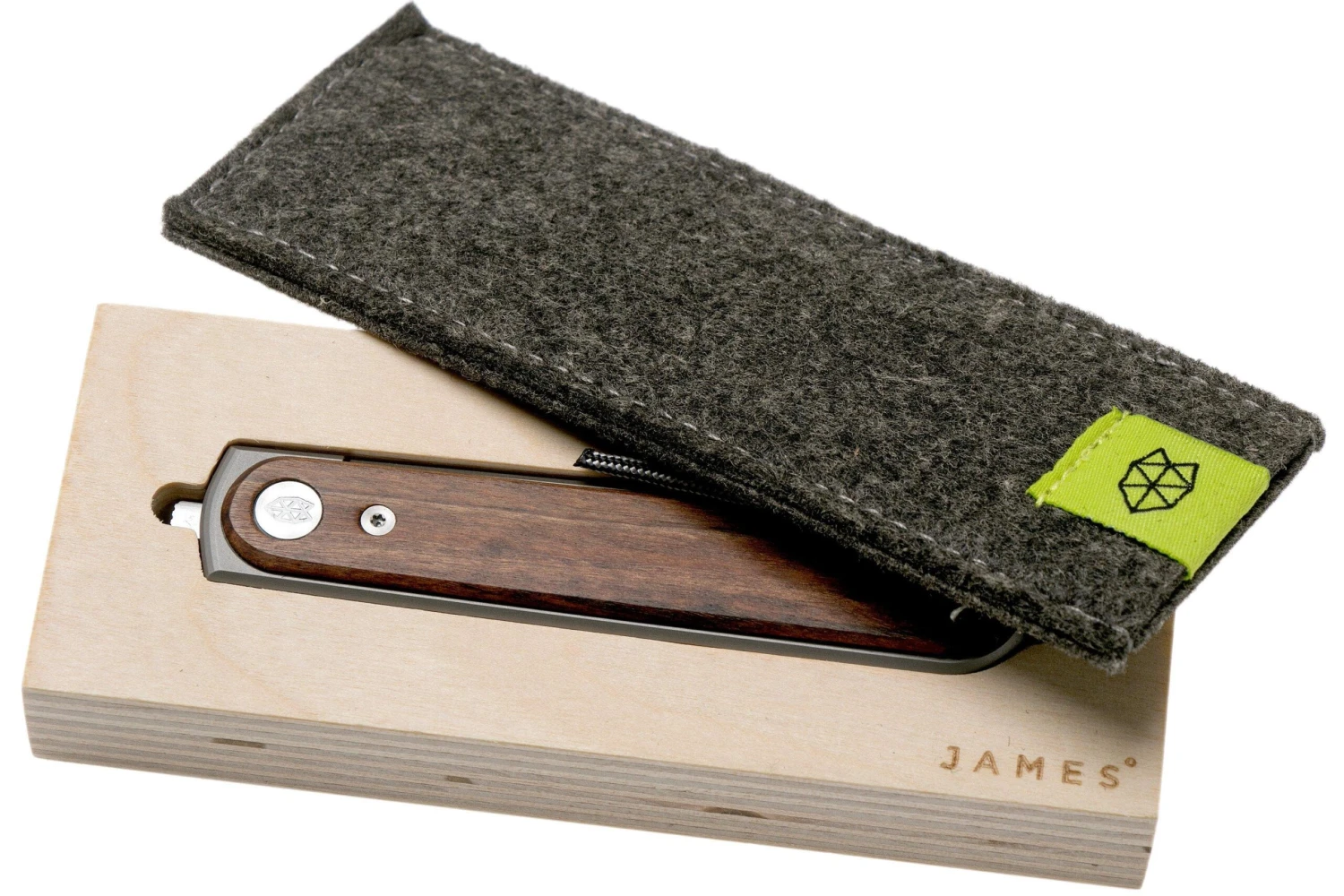 The James Brand The Duval Rosewood KN109122-00 Navaja - Imagen 9