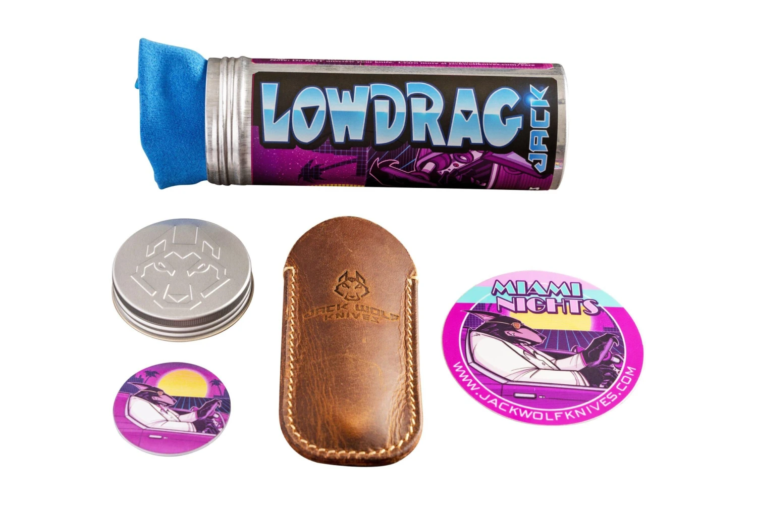 Jack Wolf Low Drag Jack DRAG-01-BLK, Black Canvas Micarta, Navaja Slipjoint - Imagen 7