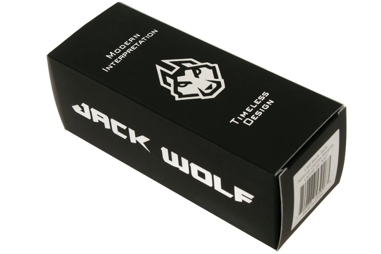 Jack Wolf Laid Back Jack, Natural Canvas Micarta LAIDB-01-NAT Navaja Slipjoint - Imagen 8