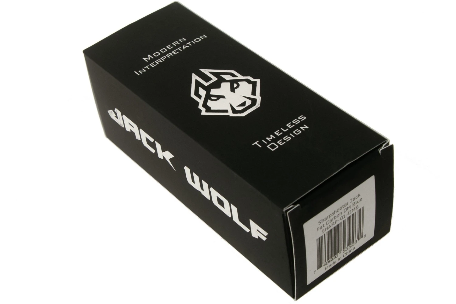 Jack Wolf Sharpshooter Jack, Blue Fat Carbon SHSH-FC Navaja Slipjoint - Imagen 9