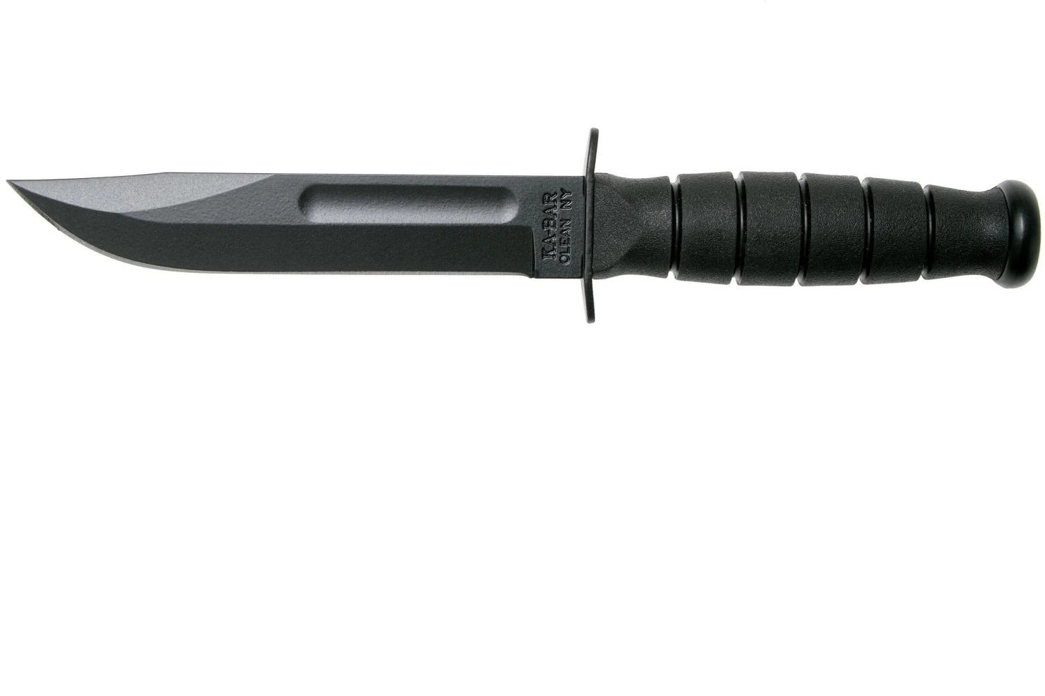 KA-BAR Short 1256, Cuchillo Fijo, Funda De Cuero