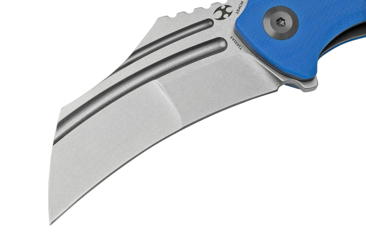 Kansept KTC3, T1031A3 Stonewashed, Dark Blue G10 Navaja, Diseño Justin Koch - Imagen 3