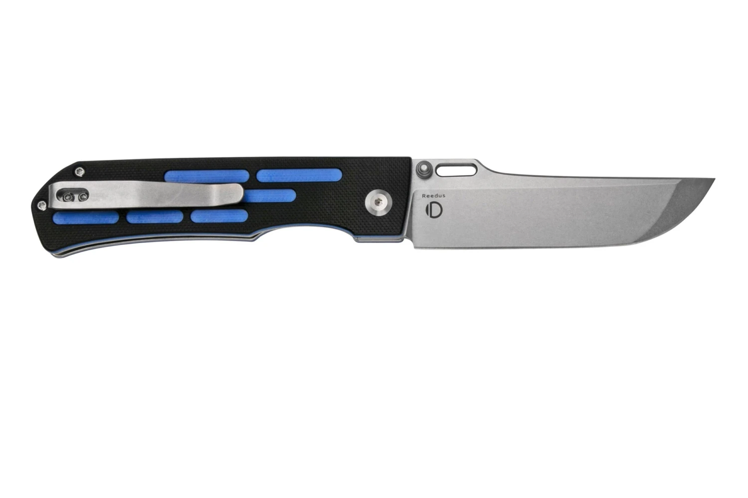 Kansept Reedus T1041A4 Stonewashed, Black & Blue G10 Navaja, Diseño Dmitry Osarenko - Imagen 2