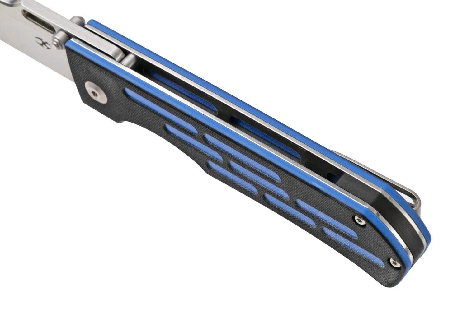 Kansept Reedus T1041A4 Stonewashed, Black & Blue G10 Navaja, Diseño Dmitry Osarenko - Imagen 7