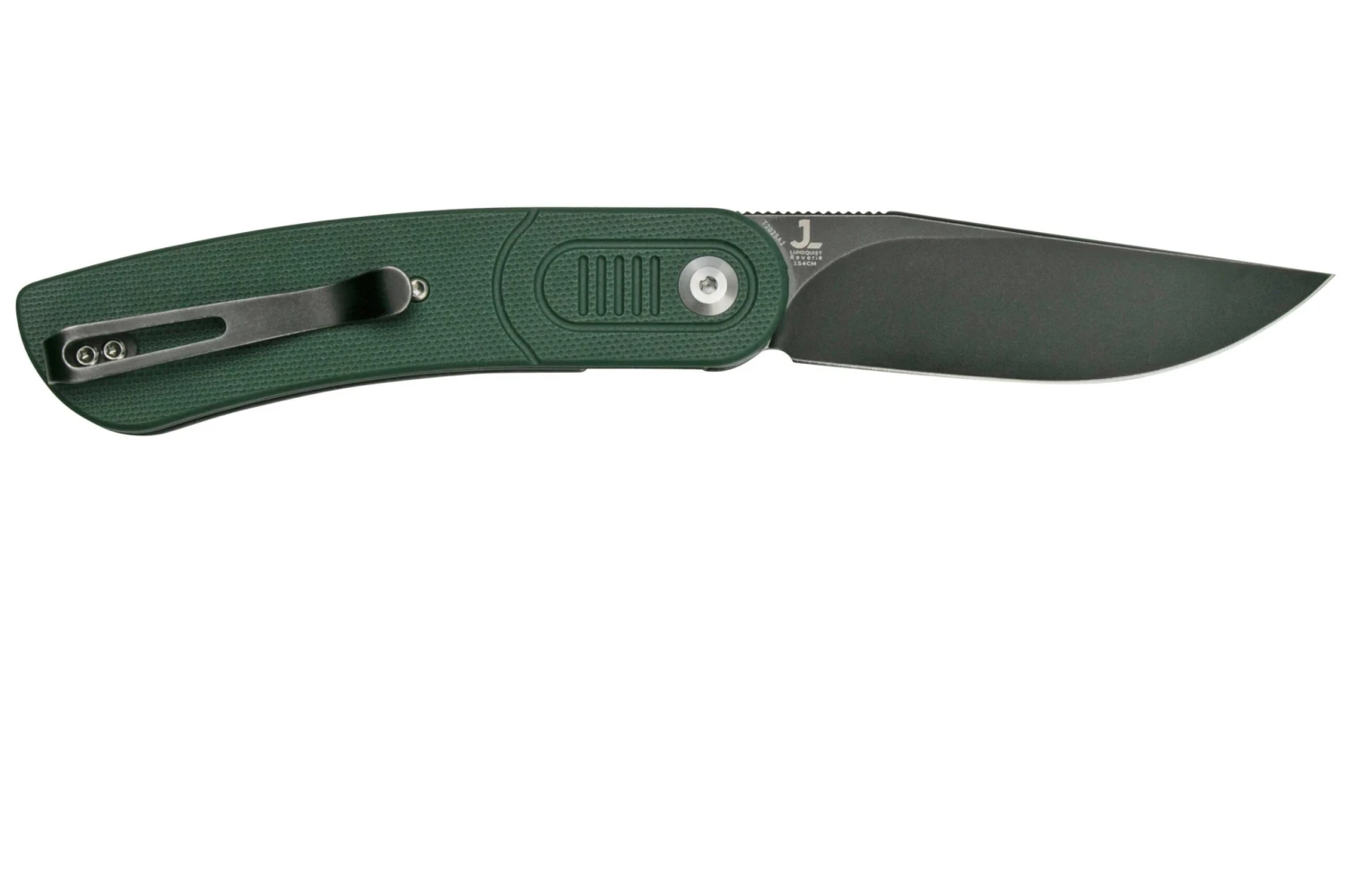 Kansept Reverie T2025A2 Black, Green G10 Navaja, Diseño Justin Lundquist - Imagen 2