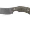 LionSteel H1 Skinner CVG Green Canvas Micarta Cuchillo Fijo, Tommaso Rumici Design
