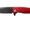 LionSteel ROK Black Red Aluminio ROK A RB Navaja