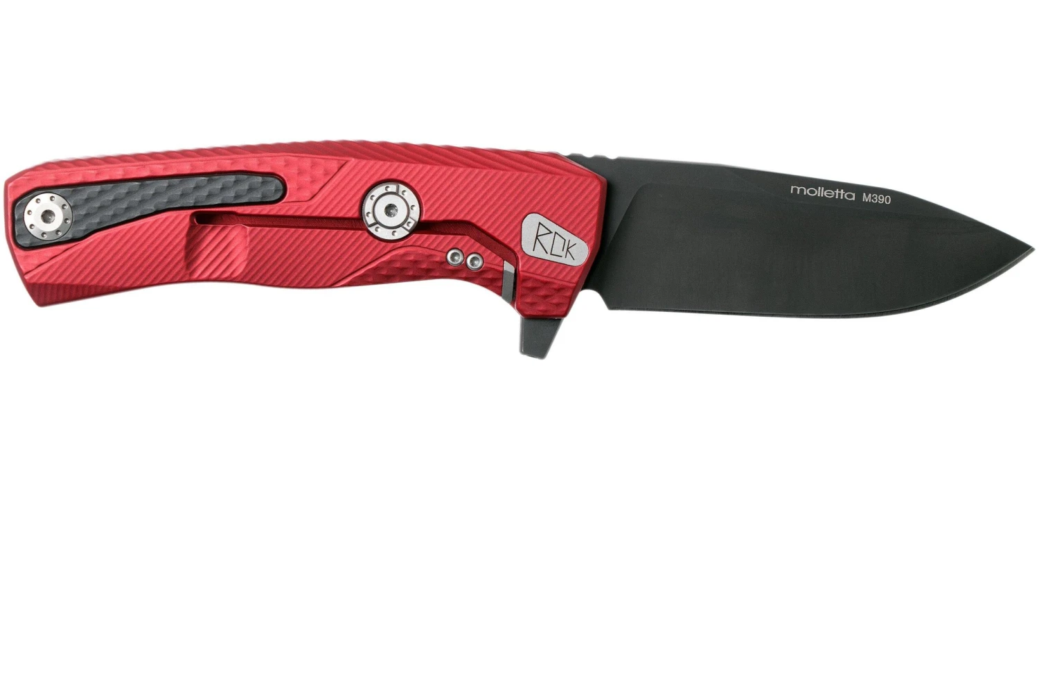 LionSteel ROK Black Red Aluminio ROK A RB Navaja - Imagen 2
