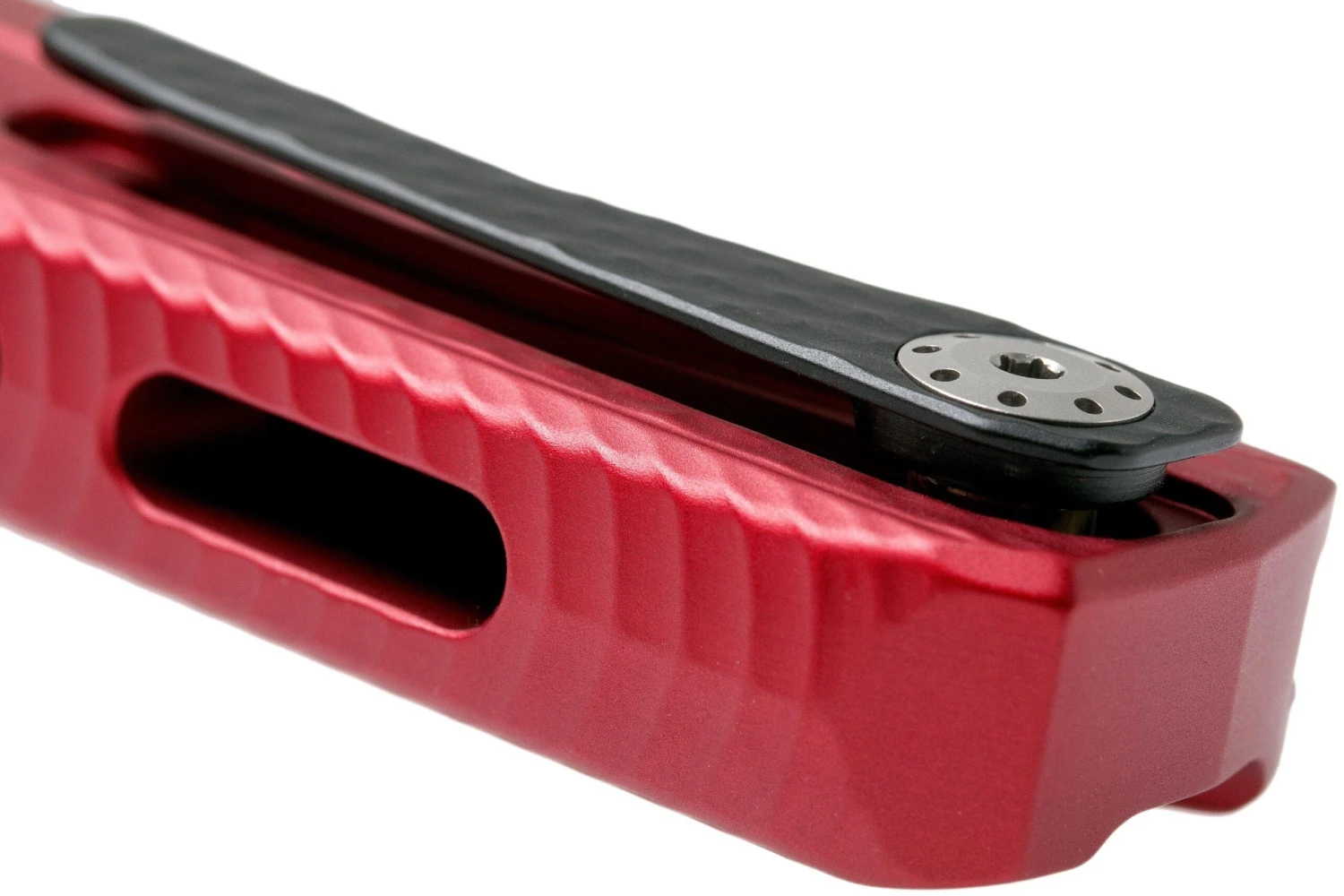 LionSteel ROK Black Red Aluminio ROK A RB Navaja - Imagen 5