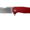 LionSteel ROK Satin Red Aluminio ROK A RS Navaja