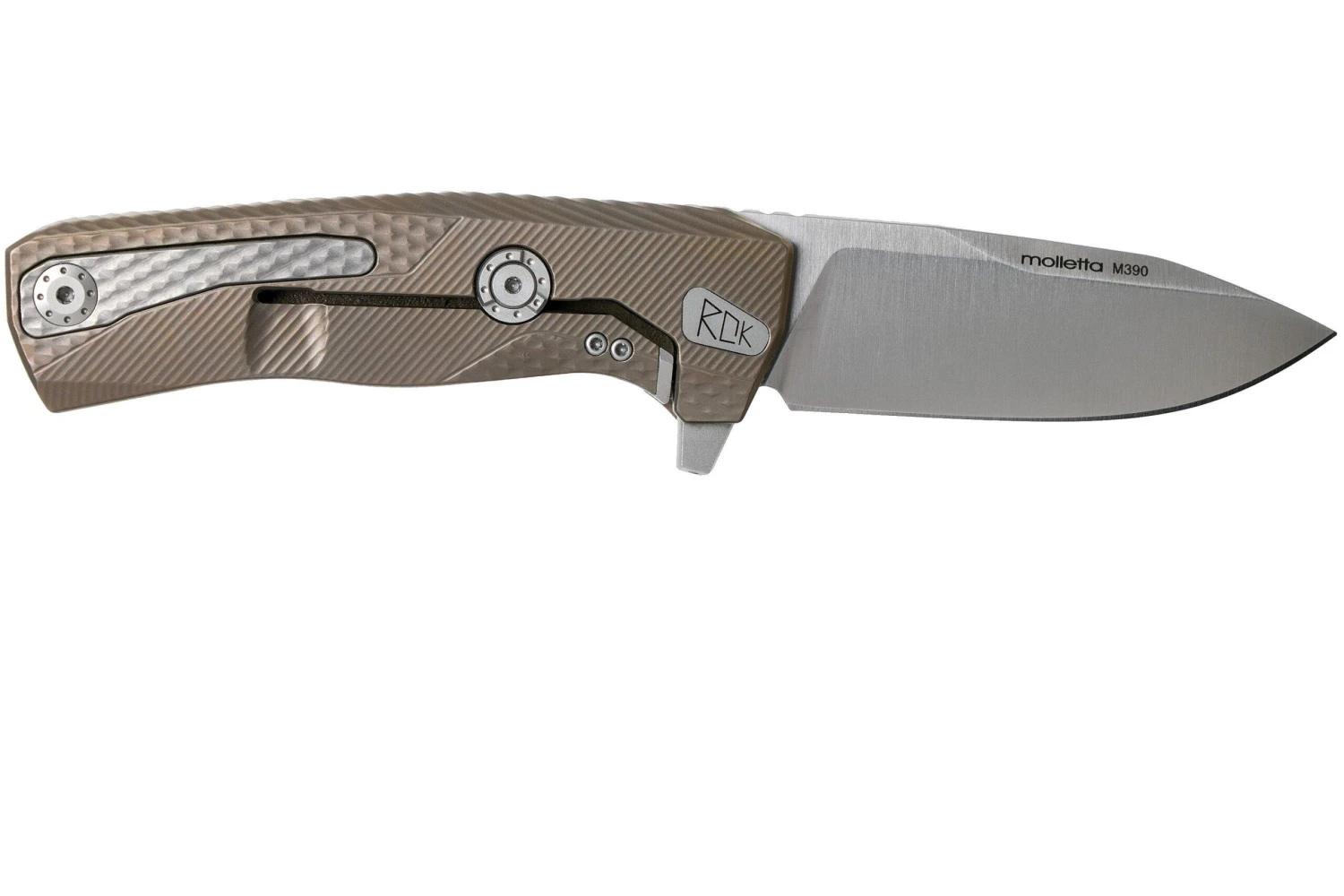 LionSteel ROK Bronze Titanium ROK B Navaja - Imagen 2