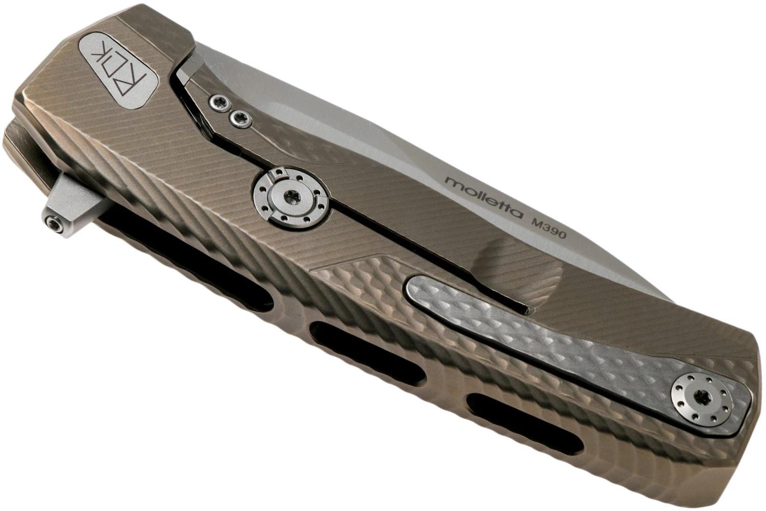 LionSteel ROK Bronze Titanium ROK B Navaja - Imagen 4