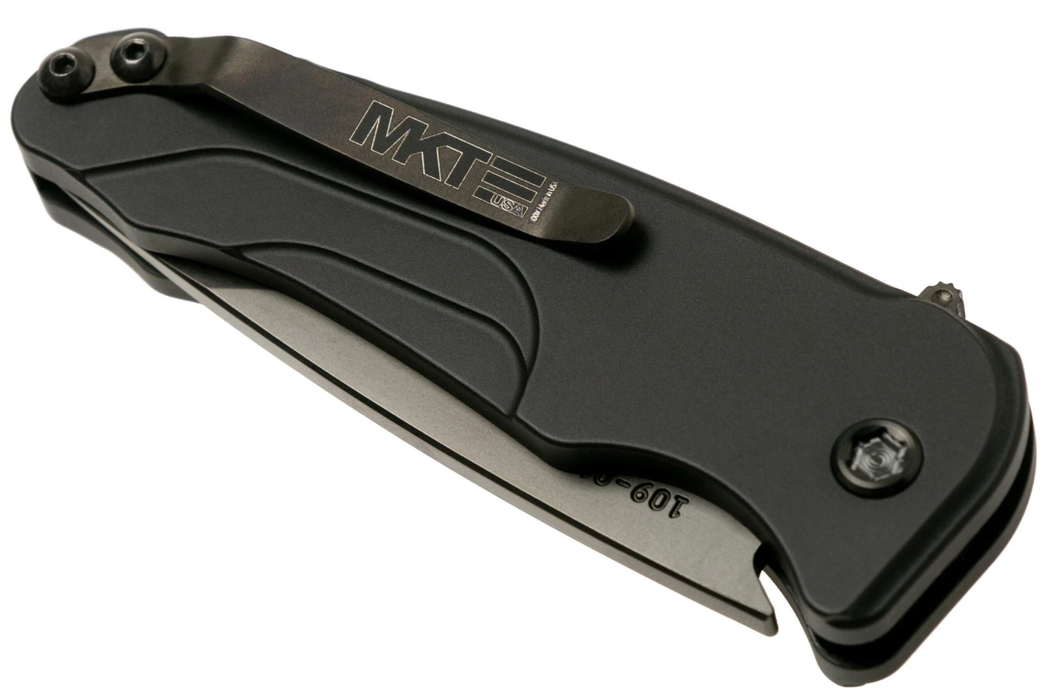 Medford Smooth Criminal S35VN, Black PVD Blade, PVD Handle, PVD Hardware Navaja - Imagen 4