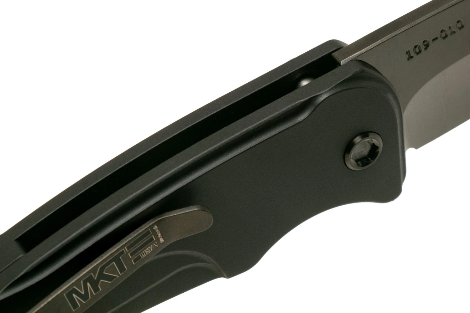 Medford Smooth Criminal S35VN, Black PVD Blade, PVD Handle, PVD Hardware Navaja - Imagen 6