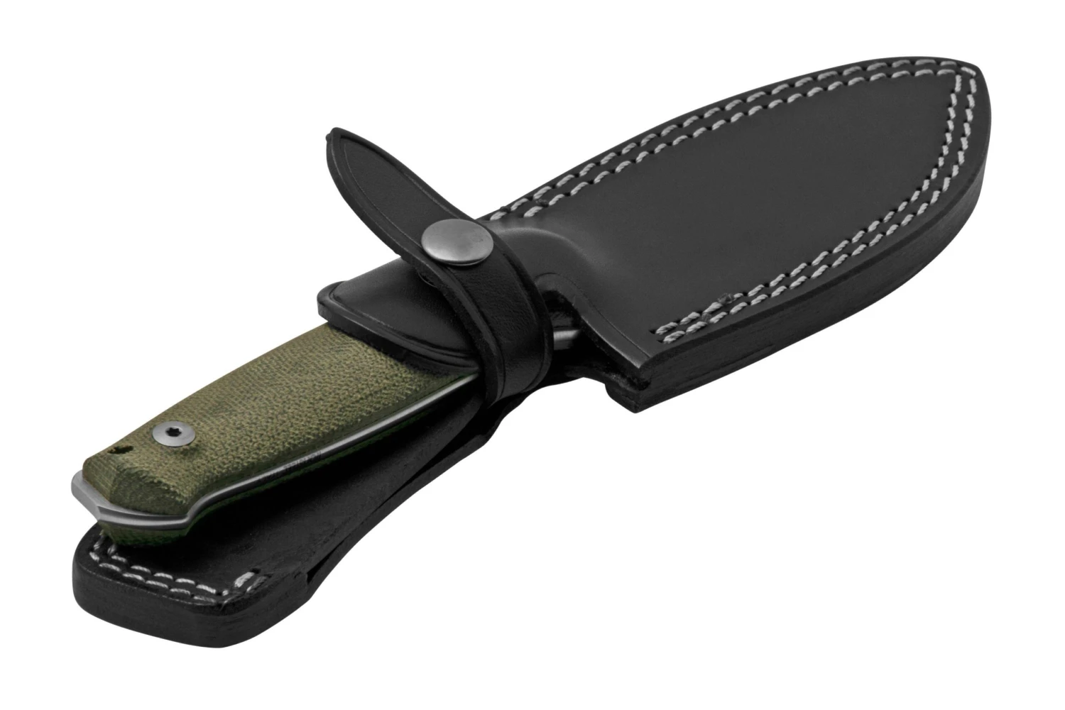 MKM Normar CPM 3V Green Micarta, Knivesandtools Exclusive, Cuchillo De Bushcraft - Imagen 7