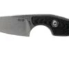 MKM Mikro 2 Wharncliffe, Stonewashed Black G10 Cuchillo De Cuello, Jesper Voxnaes Design