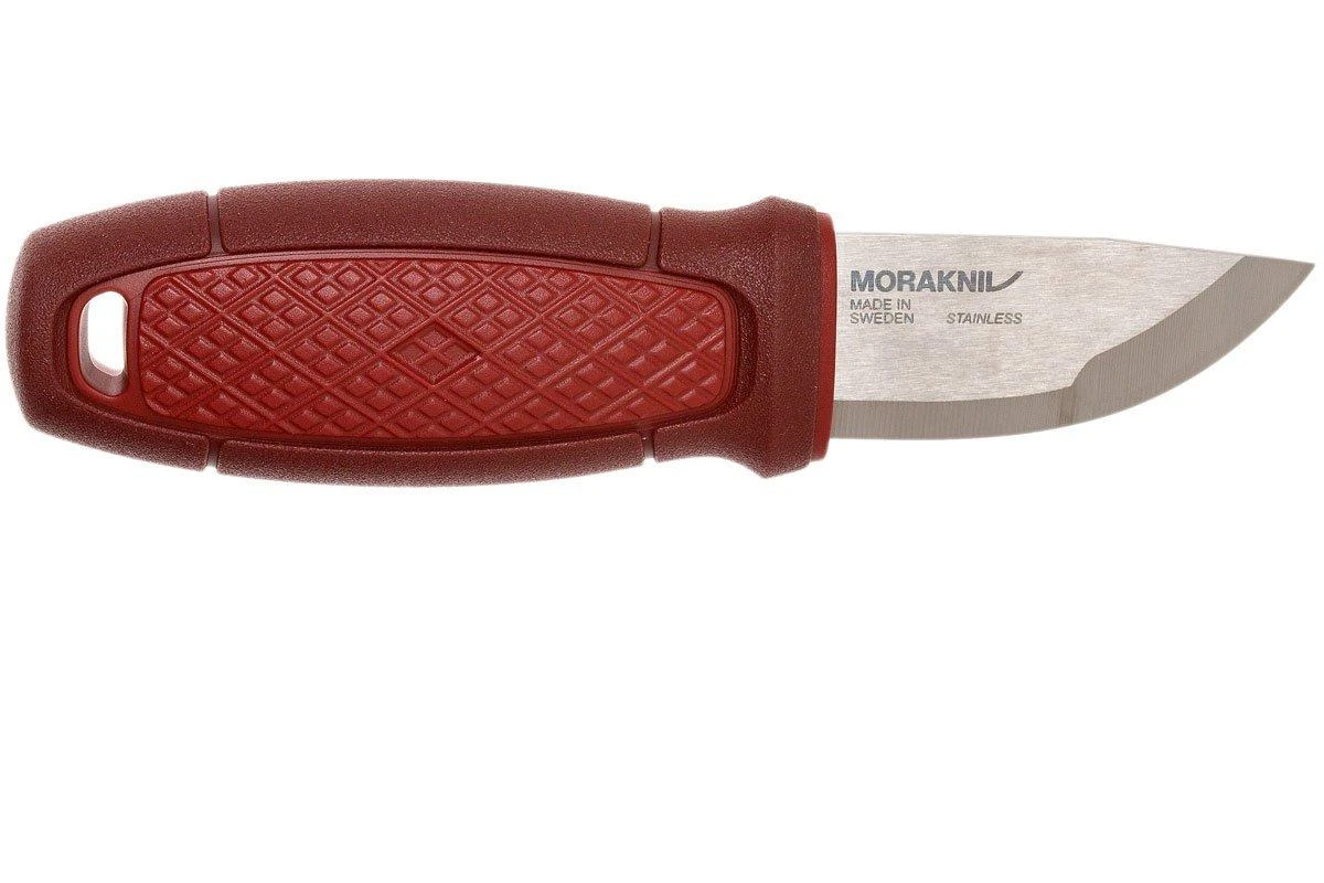 Morakniv Mora Eldris Red 12630 Cuchillo De Cuello Con Funda De Lujo Y Yesquero - Imagen 2